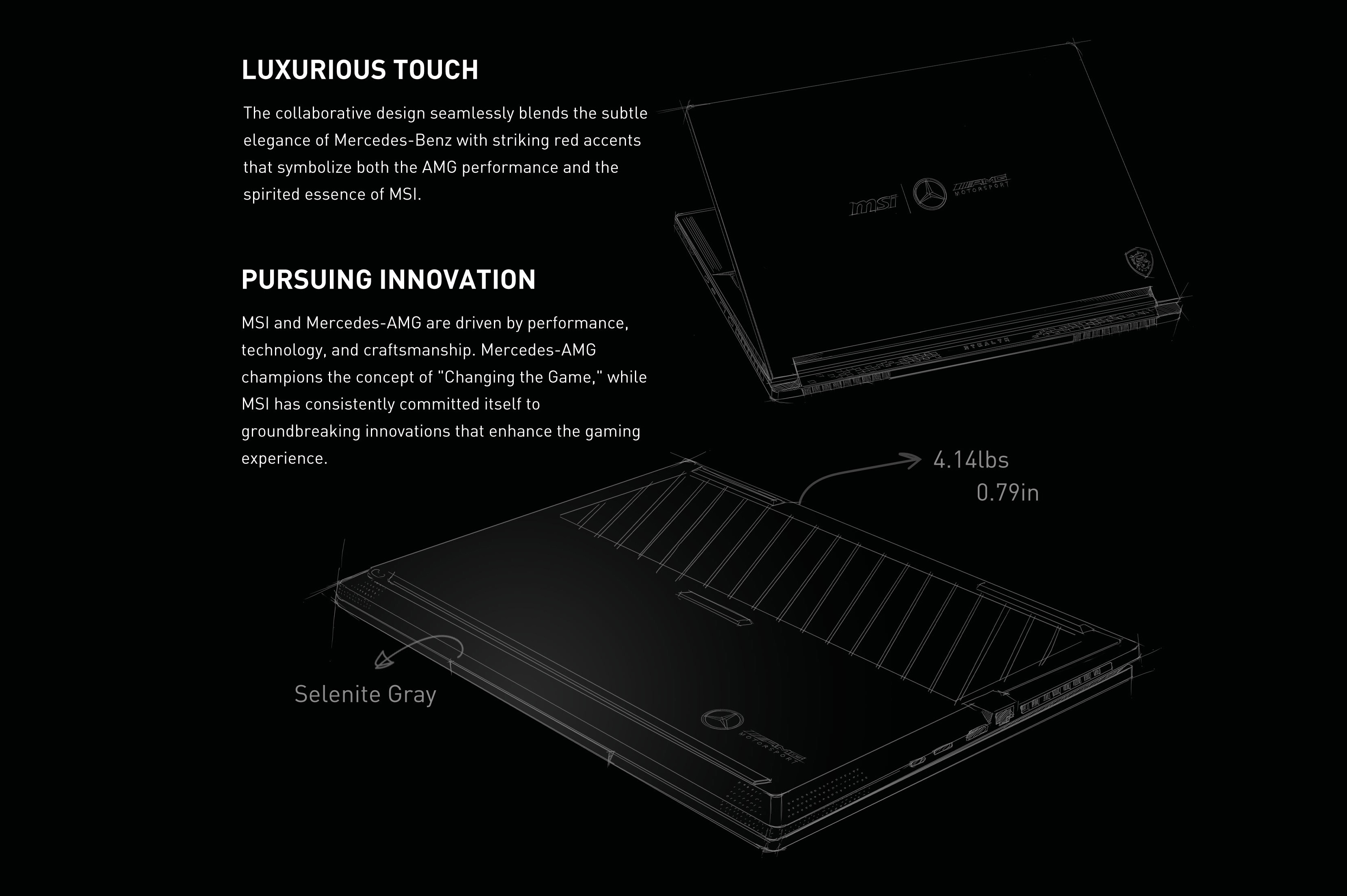 MSI Stealth 16 Mercedes AMG Gaming Laptop